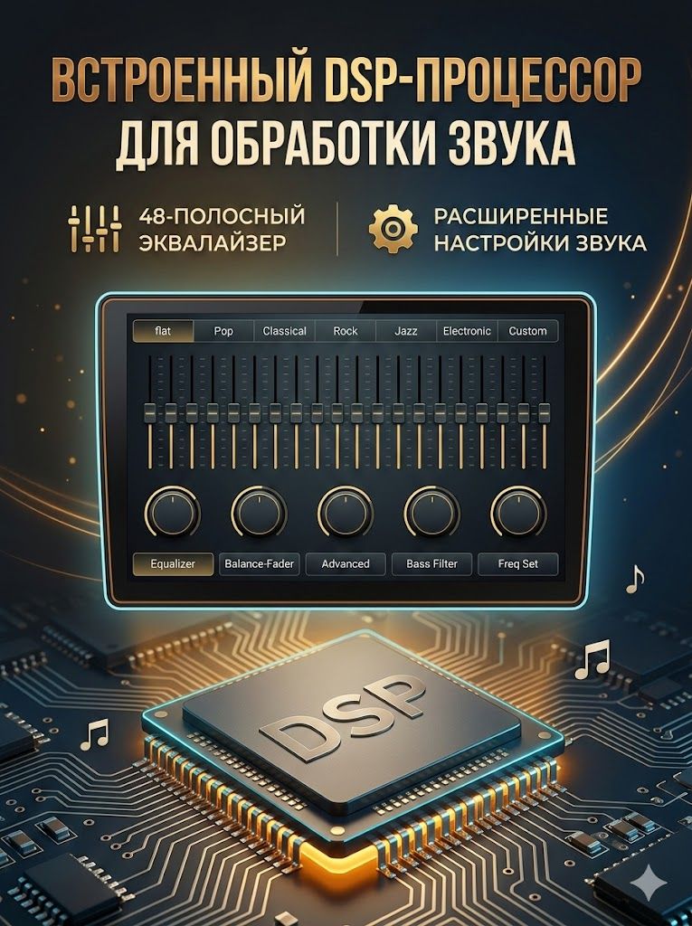 4гб+64гб с DSP и 360 для HYUNDAI IX35 (2010 2011 2012 2013 2014 2015), Android магнитола с усилителем звука TDA7850