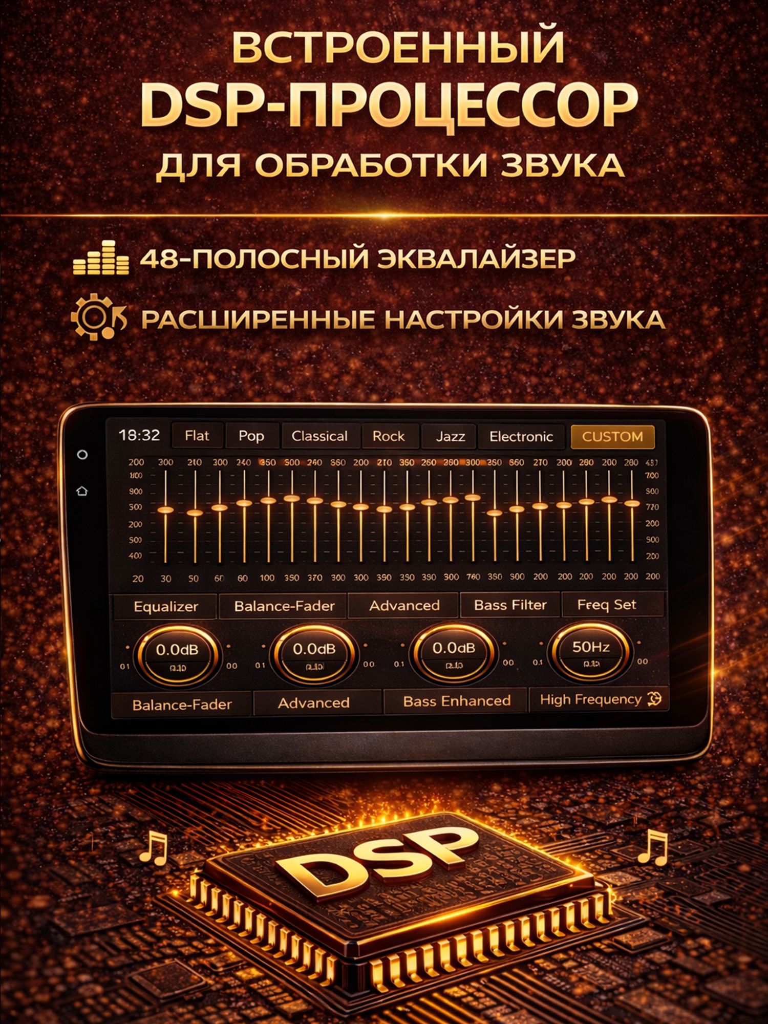 Штатная магнитола Андроид для RENAULT DUSTER (2015-2021) Рено дастер, 4/64гб, DSP, 360 обзор, беспроводной CarPlay и Android Auto, GPS и ГЛОНАСС