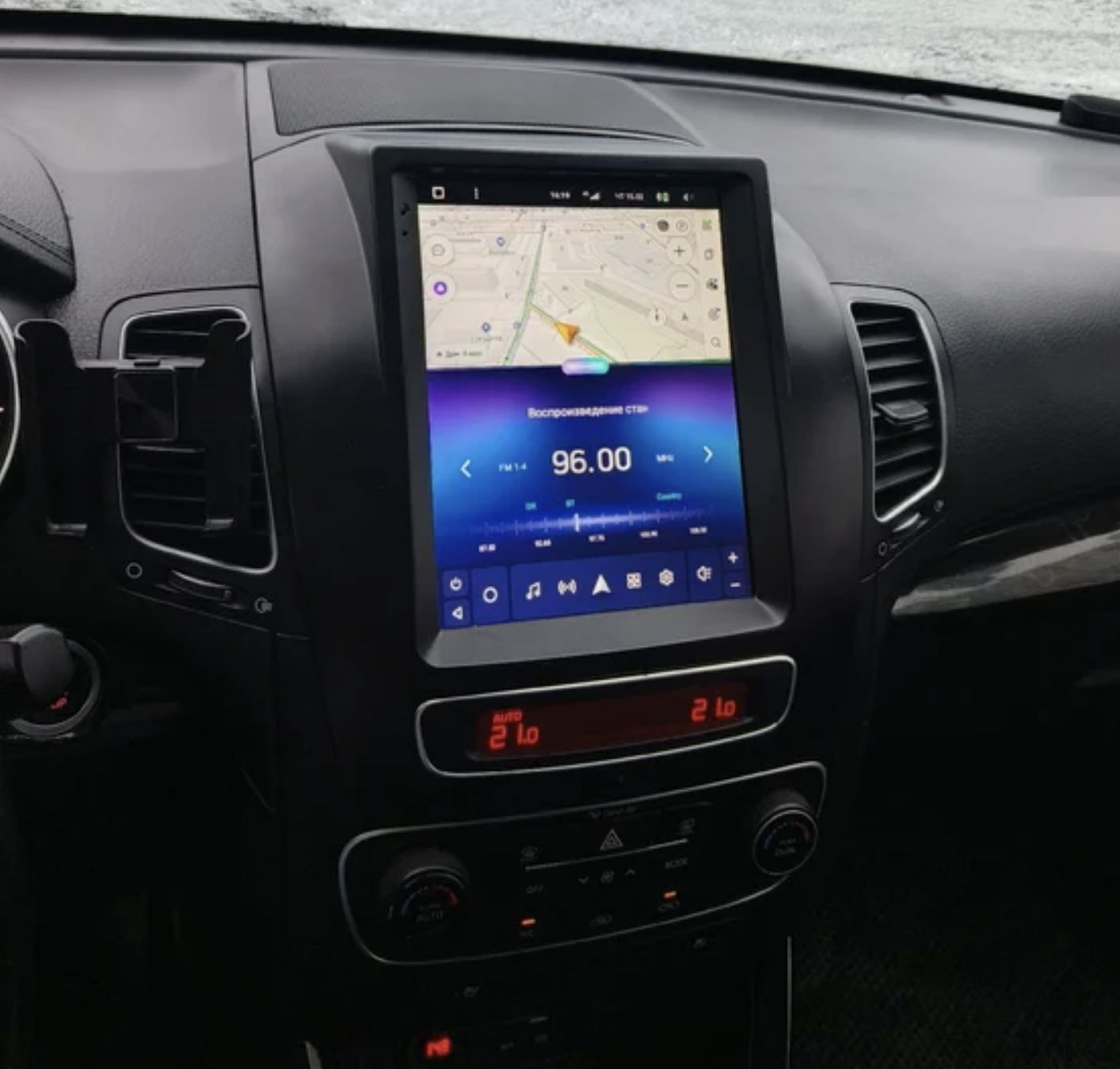 Android, Память 4/64гб для KIA SORENTO (2012 2013 2014 2015 2016 2017 2018 2019 2020), магнитола с усилителем TDA7851