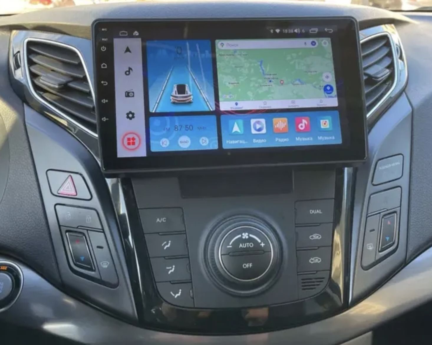 8 ядер TS105, память 4/64гб, экран 2К QLED, для HYUNDAI I40 (2011-2017), Android магнитола