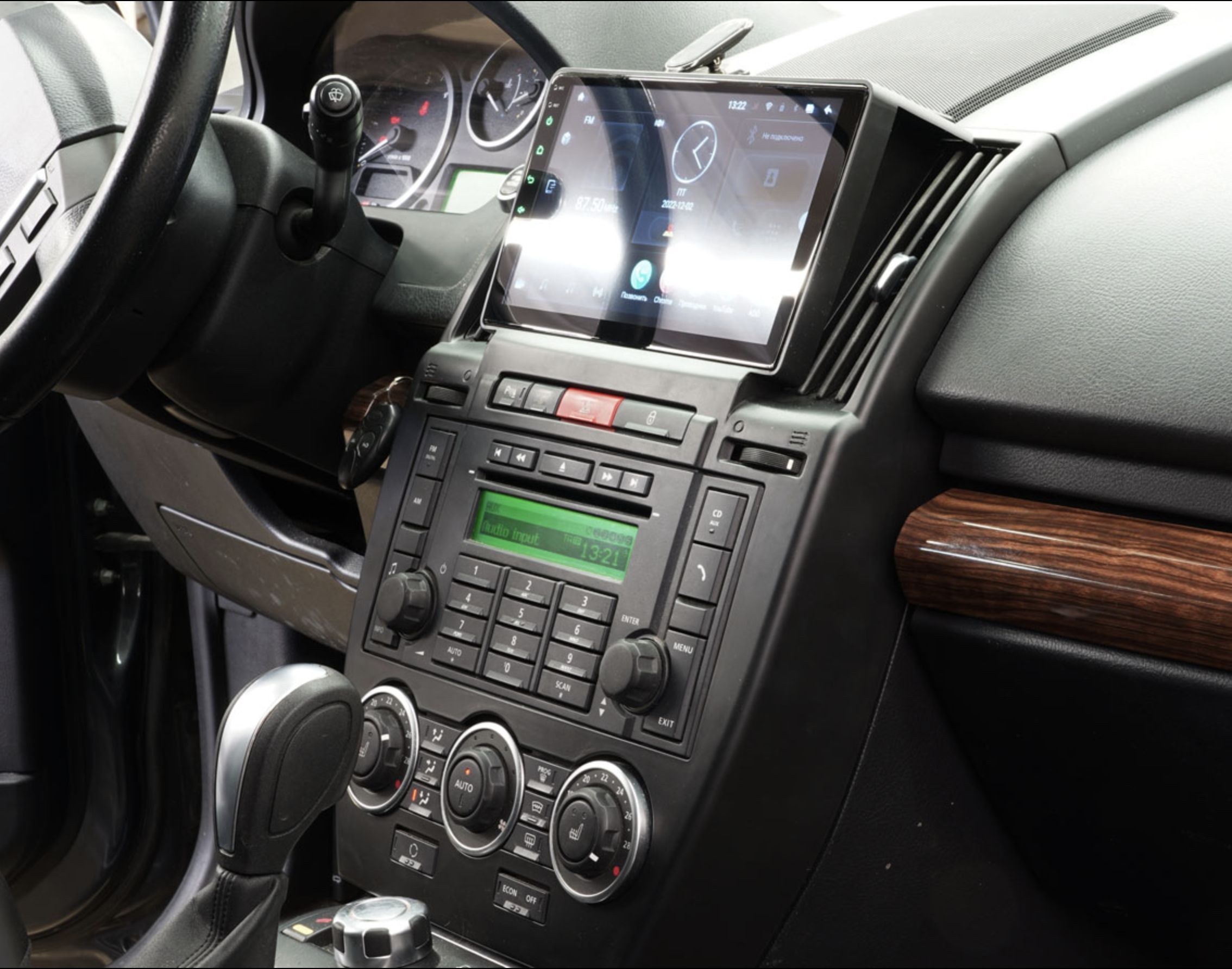 8 ядер TS105, память 4/64гб, экран 2К QLED, для LAND ROVER FREELANDER 2 (2006 - 2012), Android магнитола