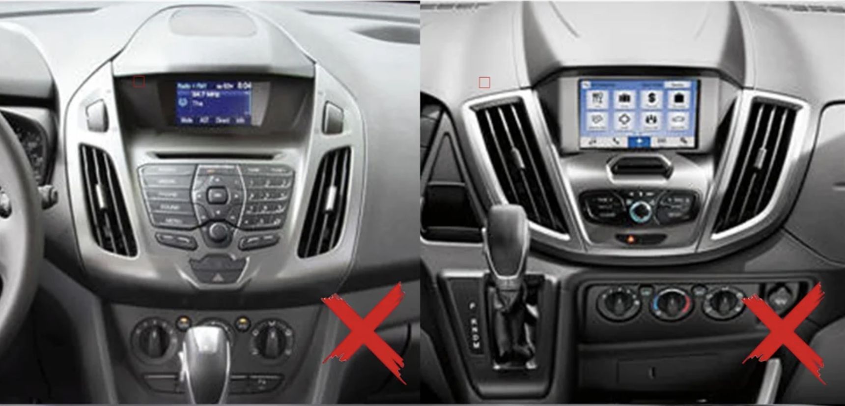 TS105, память 8/128гб для FORD TOURNEO CUSTOM (2013+) TRANSIT CUSTOM (2012+), Android магнитола