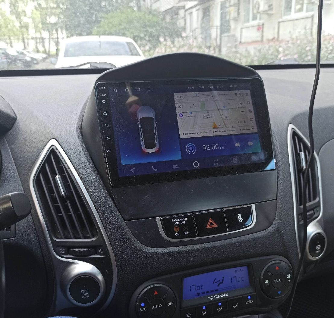 8 ядер TS105, память 4/64гб, экран 2К QLED, для HYUNDAI IX35 (2010 2011 2012 2013 2014 2015), Android магнитола