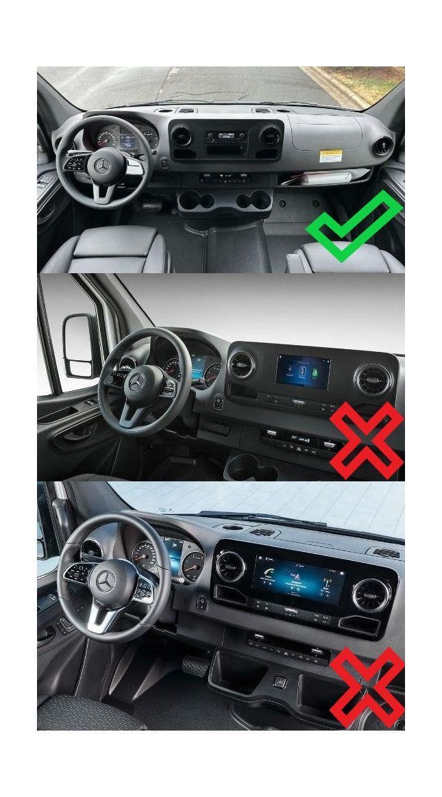 TS105 8 ядер, 4ГБ+64ГБ для MERCEDES-BENZ SPRINTER (2018+), Android андроид магнитола с экраном QLED 2K DSP 4G 7850
