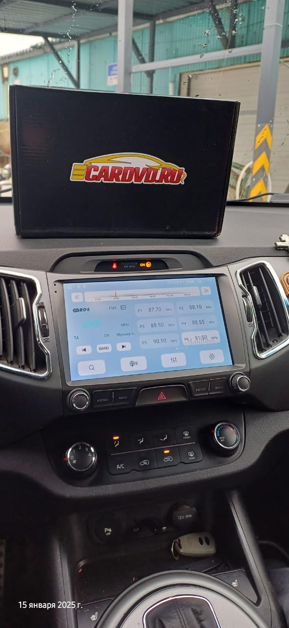 4гб+64гб с DSP для KIA SPORTAGE 3 (2010 2011 2012 2013 2014 2015 2016), Android магнитола, без слота под симку, усилитель звука TDA7851