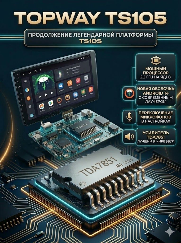 TS105 8 ядер, 4гб+64гб, для TOYOTA CAMRY 8 XV70 (2017-2020), Android андроид магнитола