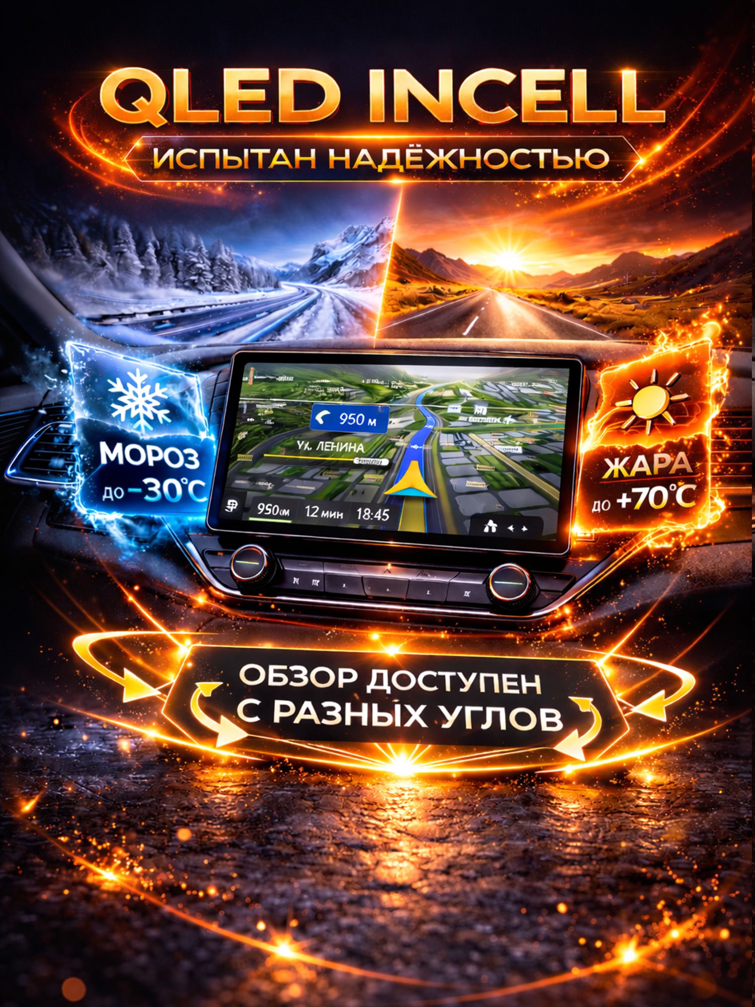 Штатная магнитола Андроид для RENAULT DUSTER (2015-2021) Рено дастер, 4/64гб, DSP, 360 обзор, беспроводной CarPlay и Android Auto, GPS и ГЛОНАСС