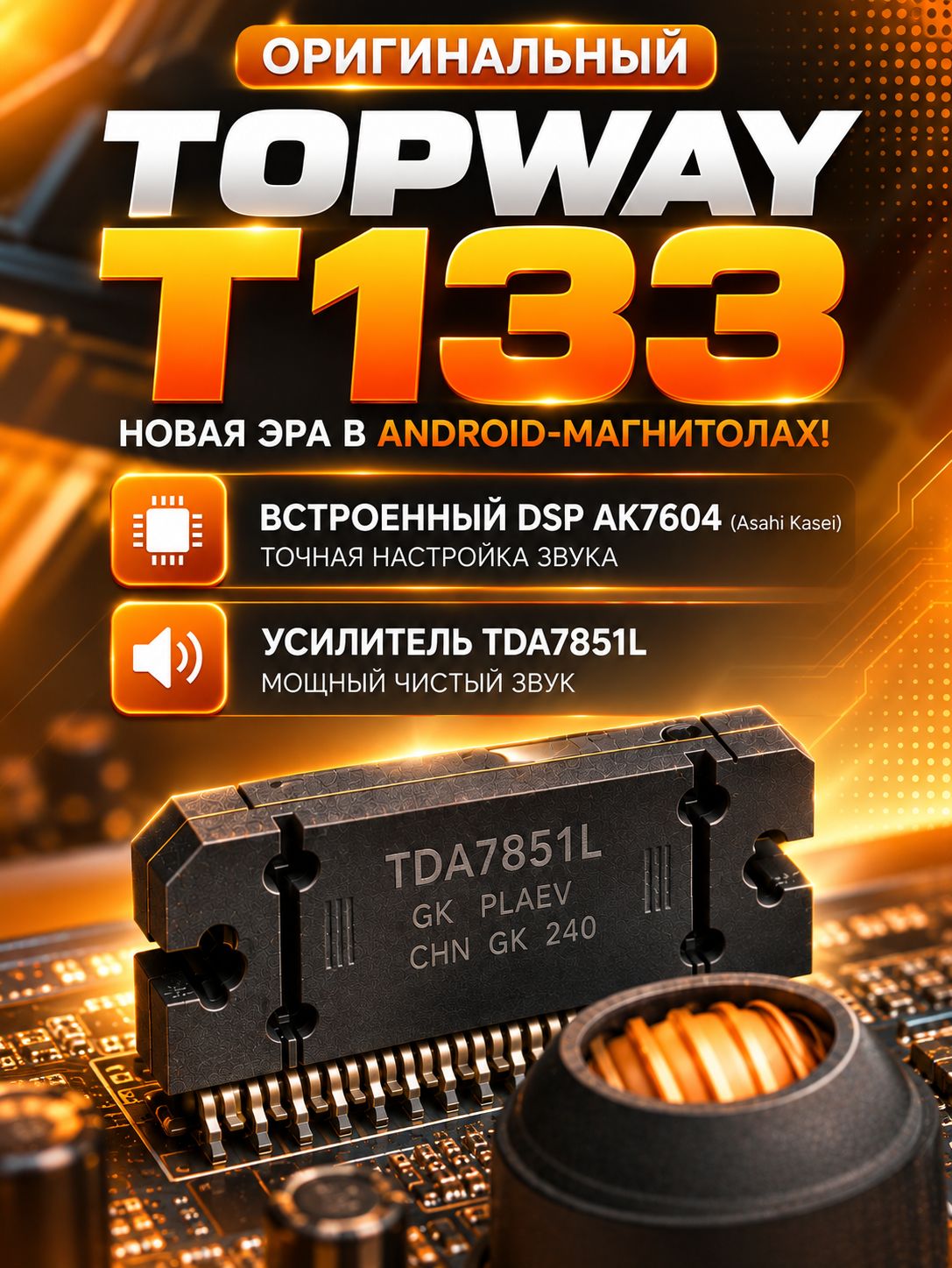 4гб+64гб с DSP для BMW X3 (E83), Андроид магнитола с CarPlay и Android Auto, GPS и ГЛОНАСС