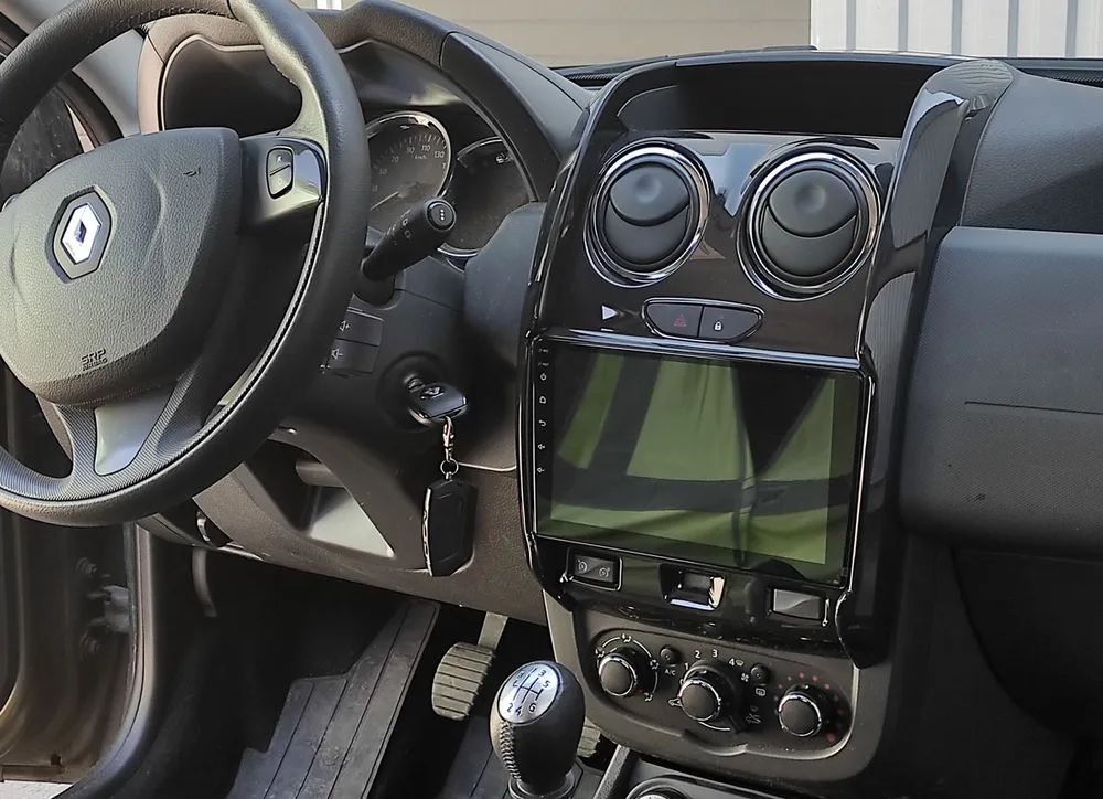 4гб+64гб с DSP для RENAULT DUSTER (2015-2021) Рено дастер, Андроид магнитола с CarPlay и Android Auto, GPS и ГЛОНАСС