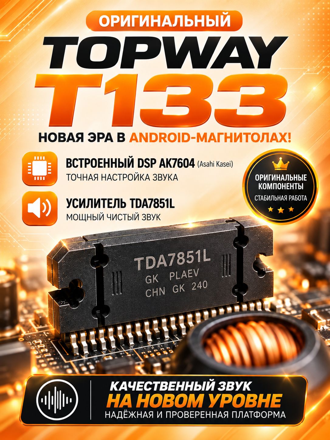 4гб+64гб с DSP для HYUNDAI I40 (2011-2017), Андроид магнитола с CarPlay и Android Auto, GPS и ГЛОНАСС