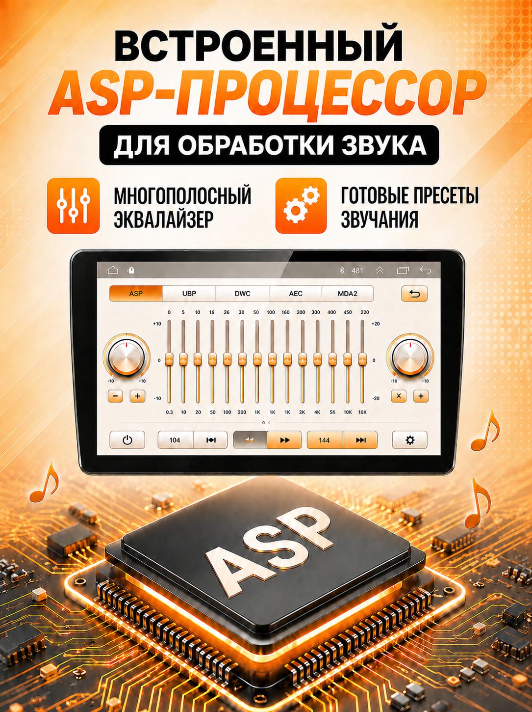 8 ядер 6гб+128гб для ЛАДА ЛАРГУС ФЛ (2021+) / RENAULT DUSTER (2015-2021) Андроид магнитола с Carplay и Android Auto, рамка глянец