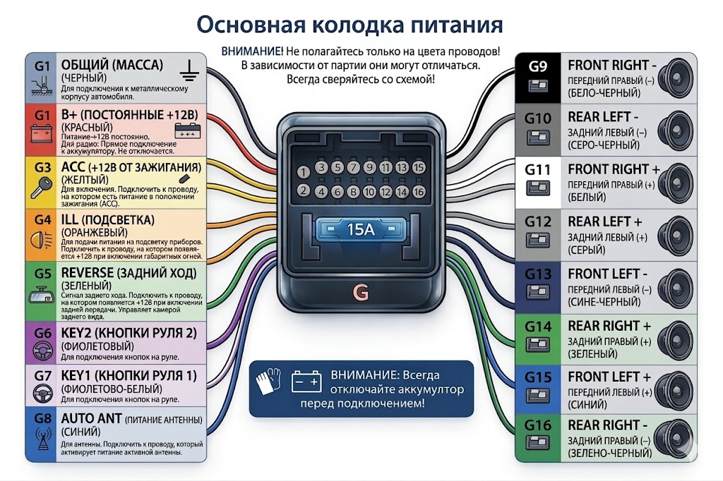 Распиновка T100 T133